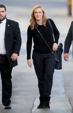 KATE WINSLET Arrives at Jimmy Kimmel Live in Los Angeles 02/01/2016