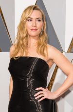 KATE WINSLET at 88th Annual Academy Awards in Hollywood 02/28/2016