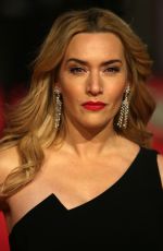 KATE WINSLET at British Academy of Film and Television Arts Awards 2016 in London 02/14/2016