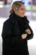 KATE WINSLET on the Set of 