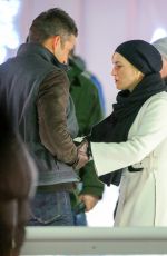 KATE WINSLET on the Set of 