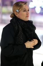KATE WINSLET on the Set of 