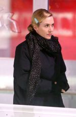 KATE WINSLET on the Set of 
