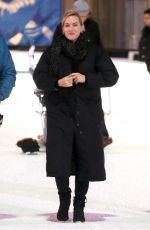 KATE WINSLET on the Set of 
