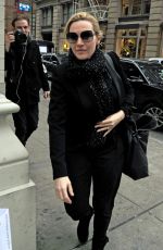KATE WINSLET Out and About in new York 02/25/2016