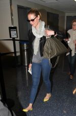 KATHERINE HEIGL at Los Angeles International Airport 02/26/2016