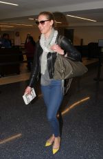 KATHERINE HEIGL at Los Angeles International Airport 02/26/2016