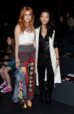 KATHERINE MCNAMARA at Desigual Fall 2016 Fashion Show at New York Fashion Week 02/11/2016