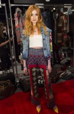 KATHERINE MCNAMARA at Desigual Fall 2016 Fashion Show at New York Fashion Week 02/11/2016