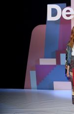 KATHERINE MCNAMARA at Desigual Fall 2016 Fashion Show at New York Fashion Week 02/11/2016