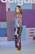 KATHERINE MCNAMARA at Desigual Fall 2016 Fashion Show at New York Fashion Week 02/11/2016
