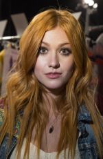 KATHERINE MCNAMARA at Desigual Fall 2016 Fashion Show at New York Fashion Week 02/11/2016