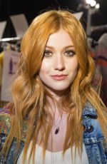 KATHERINE MCNAMARA at Desigual Fall 2016 Fashion Show at New York Fashion Week 02/11/2016