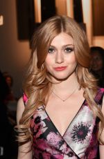 KATHERINE MCNAMARA at Pamella Roland Fall 2016 Fashion Show at New York Fashion Week 02/12/2016