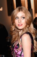 KATHERINE MCNAMARA at Pamella Roland Fall 2016 Fashion Show at New York Fashion Week 02/12/2016