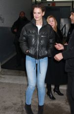 KATIE HOLMES at AOL Studios in New York 02/08/2016