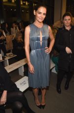 KATIE HOLMES at Zac Posen Fashion Show in New York Fashion Week 02/15/2016