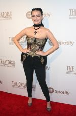 KATY PERRY at Creators Party Presented by Spotify in Los Angeles 02/13/2016