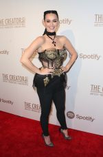 KATY PERRY at Creators Party Presented by Spotify in Los Angeles 02/13/2016