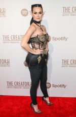 KATY PERRY at Creators Party Presented by Spotify in Los Angeles 02/13/2016