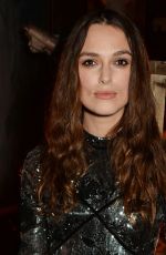 KEIRA KNIGHTLEY at Erdem x Selfridges LFW After Party in London 02/22/2016
