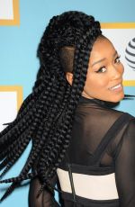 KEKE PALMER at 2016 Essence Black Women in Hollywood Awards Luncheon in Beverly Hills 02/25/2016