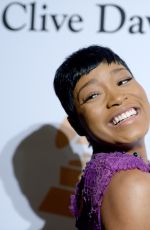 KEKE PALMER at 2016 Pre-grammy Gala and Salute to Industry Icons in Beverly Hills 02/14/2016