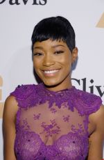 KEKE PALMER at 2016 Pre-grammy Gala and Salute to Industry Icons in Beverly Hills 02/14/2016