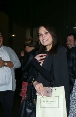 KELLI BERGLUND at Katsuya Restaurant in Los Angeles 02/06/2016