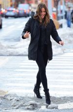 KELLY BENSIMON Out and About in New York 01/27/2016