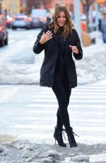 KELLY BENSIMON Out and About in New York 01/27/2016