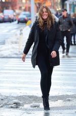 KELLY BENSIMON Out and About in New York 01/27/2016