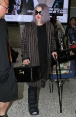 KELLY OSBOURNE Arrives at Airport in Sydney 01/28/2016