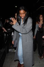KELLY ROWLAND Leaves Nice Guy in West Hollywood 02/05/2016