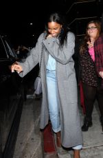 KELLY ROWLAND Leaves Nice Guy in West Hollywood 02/05/2016