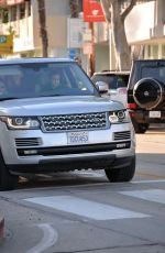 KENDALL JENNER and GIGI HADID Driving Around in Beverly Hills 02/01/2016