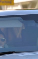KENDALL JENNER and GIGI HADID Driving Around in Beverly Hills 02/01/2016
