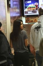 KENDALL JENNER at Burger King in London 02/22/2016