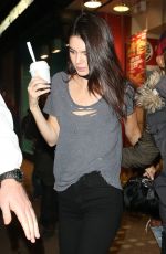 KENDALL JENNER at Burger King in London 02/22/2016