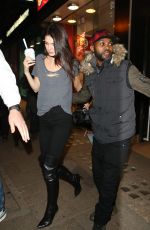 KENDALL JENNER at Burger King in London 02/22/2016