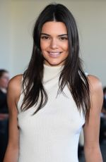 KENDALL JENNER at Calvin Klein Fall 2016 Fashion Show at New York Fashion Week 02/18/2016