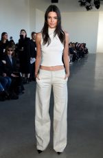 KENDALL JENNER at Calvin Klein Fall 2016 Fashion Show at New York Fashion Week 02/18/2016