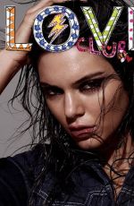 KENDALL JENNER in Love Magazine