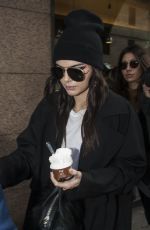 KENDALL JENNER Leaves Fendi Fashion Show in Mmilan 02/25/2016