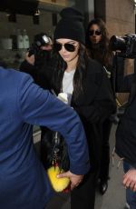 KENDALL JENNER Leaves Fendi Fashion Show in Mmilan 02/25/2016