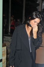 KENDALL JENNER Leaves Sexy Fish Restaurant in London 02/22/2016