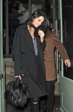 KENDALL JENNER Leaves Sexy Fish Restaurant in London 02/22/2016