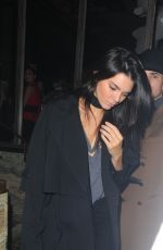 KENDALL JENNER Leaves Sexy Fish Restaurant in London 02/22/2016