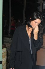 KENDALL JENNER Leaves Sexy Fish Restaurant in London 02/22/2016