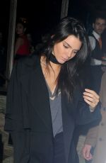 KENDALL JENNER Leaves Sexy Fish Restaurant in London 02/22/2016